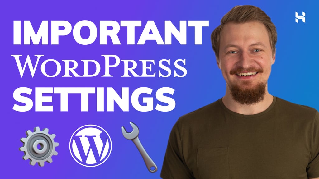 Going through important WordPress settings