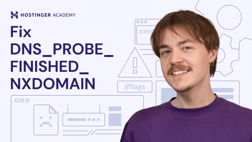 How to fix DNS_PROBE_FINISHED_NXDOMAIN Error –video guide