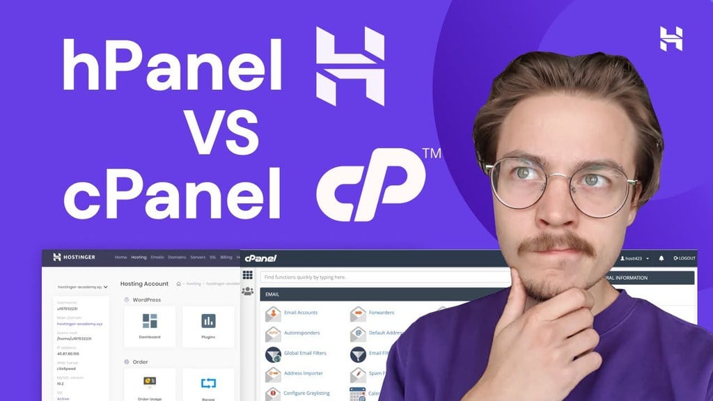 HPanel vs cPanel –video guide