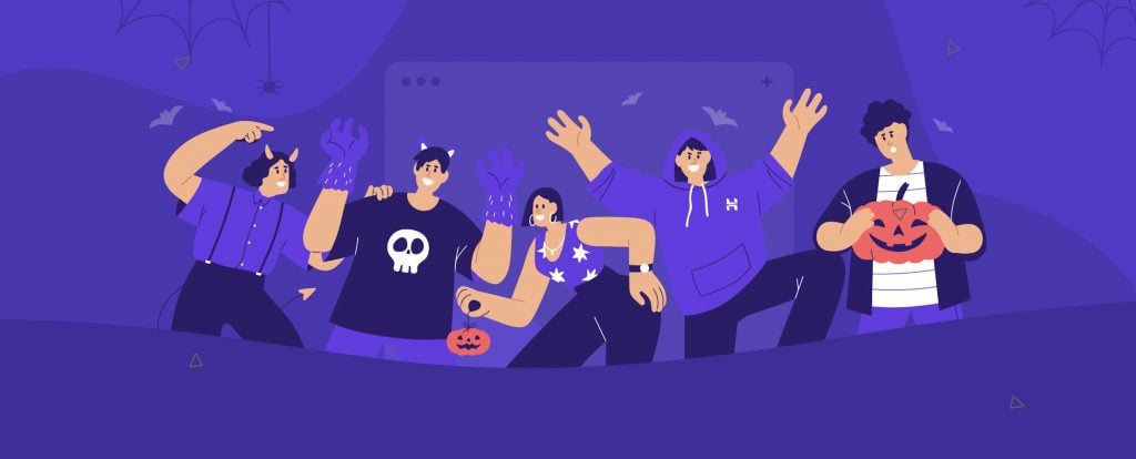 Hostingerians Are Creepin’ It Real With Spooky Halloween Websites