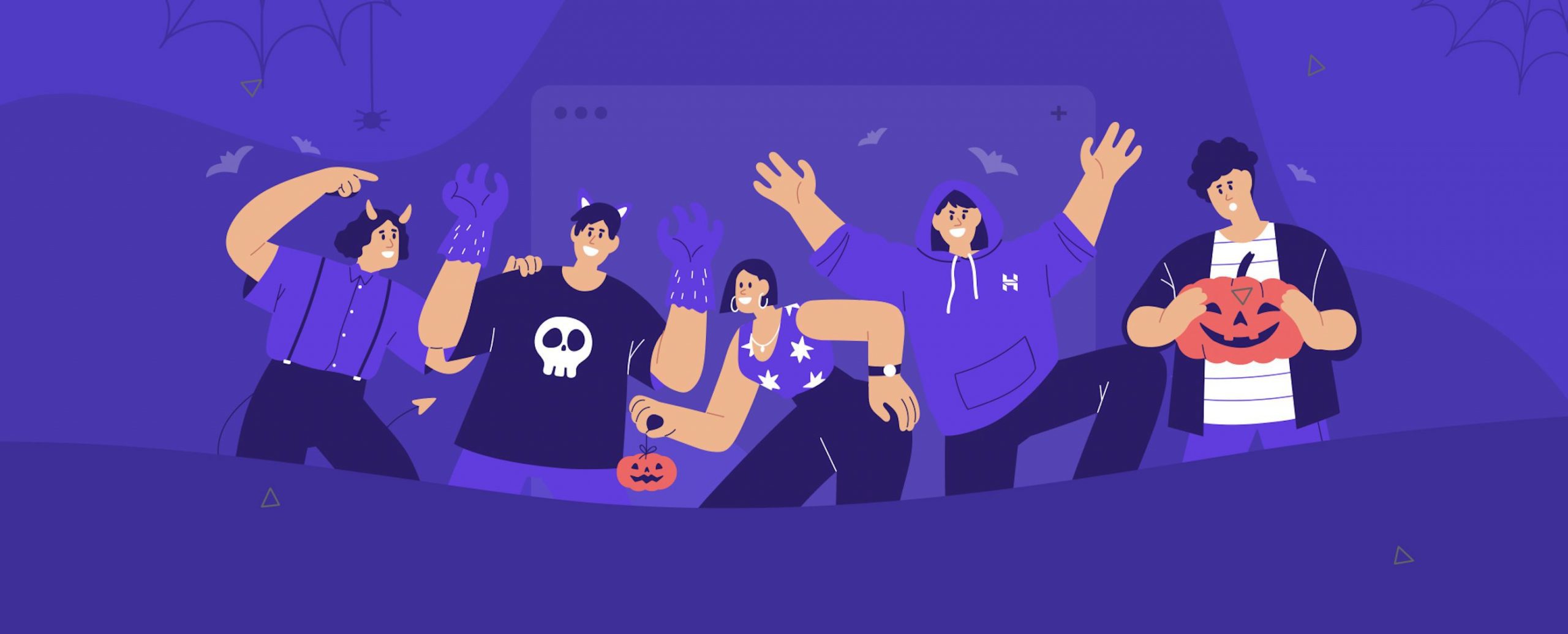 Hostingerians Are Creepin’ It Real With Spooky Halloween Websites
