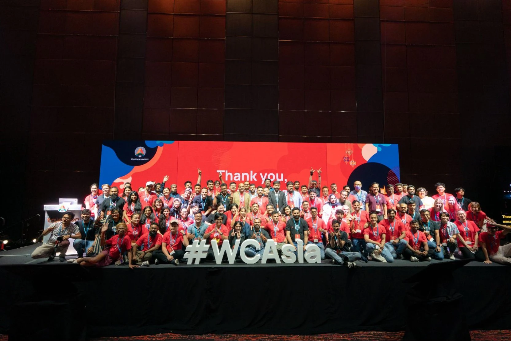 WordCamp Asia 2023 closing ceremony