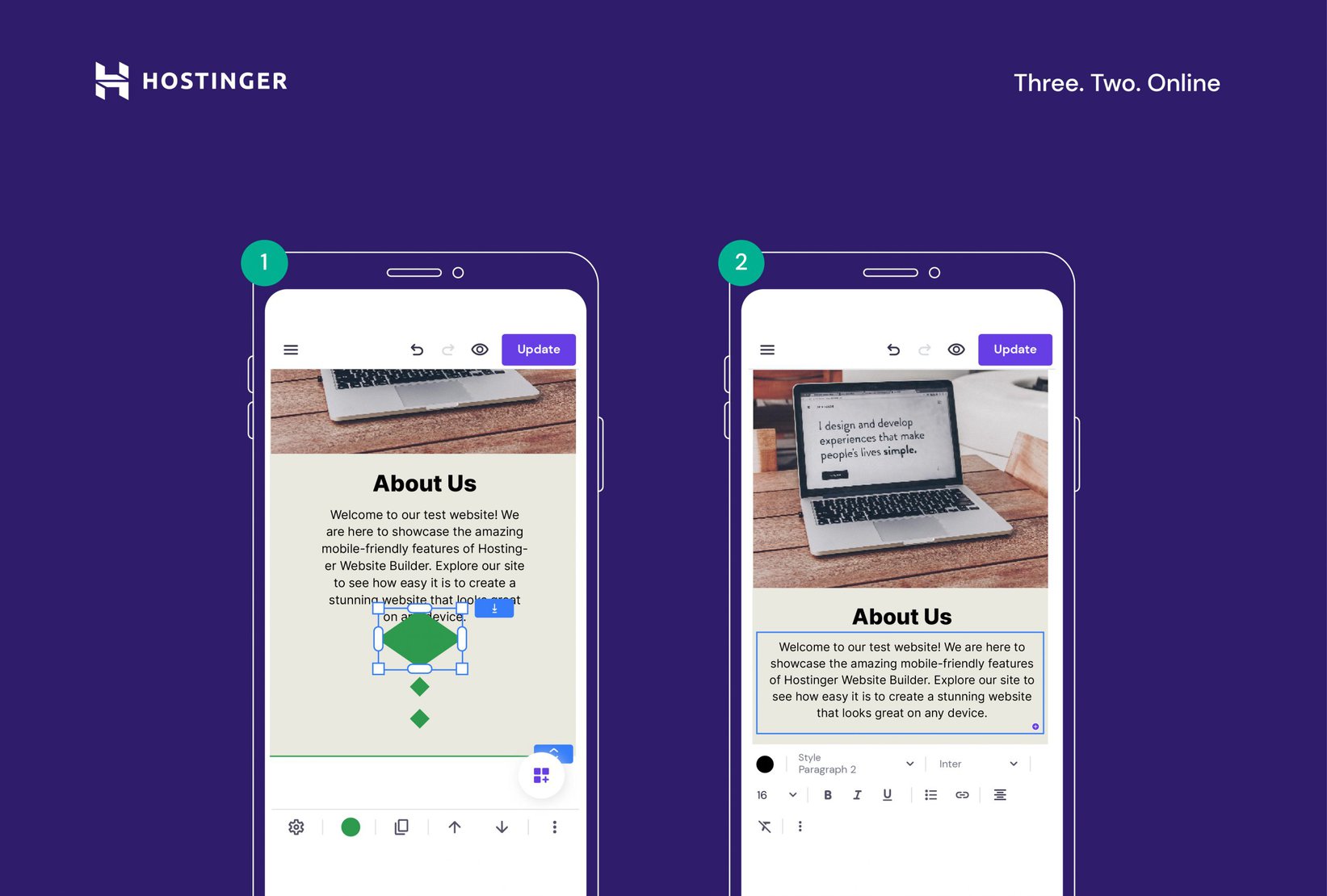 Create Websites on a Smartphone With Hostinger Website Builder