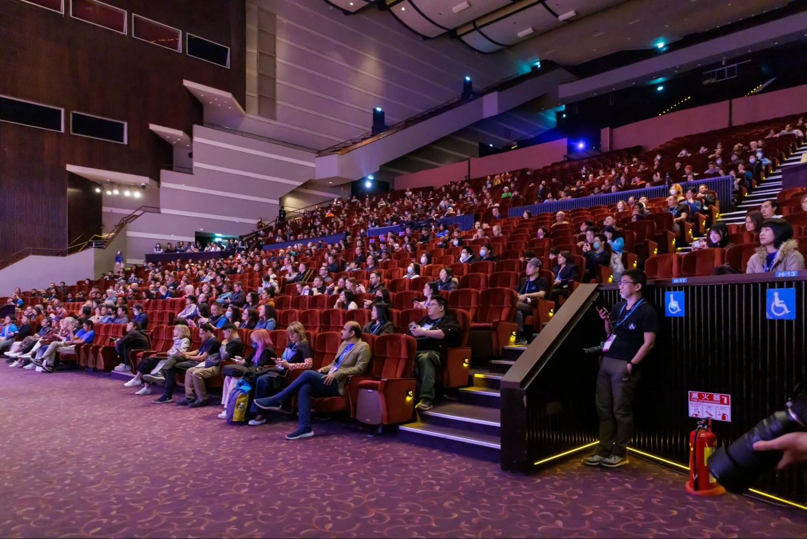 حال و هوای سالن WordCamp Asia