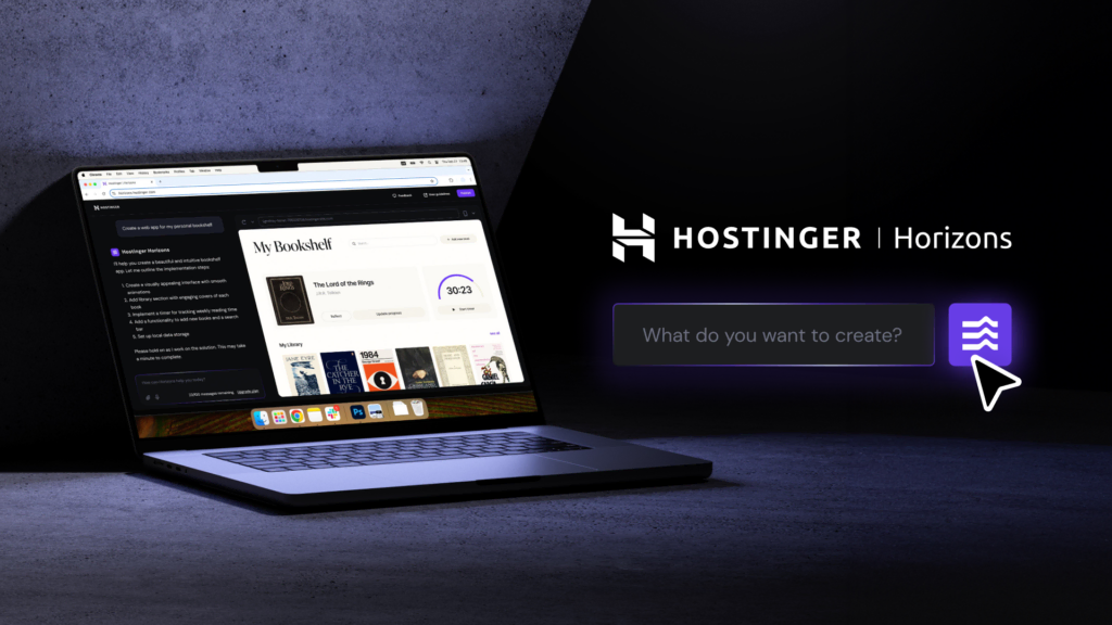 Hostinger Horizons.
