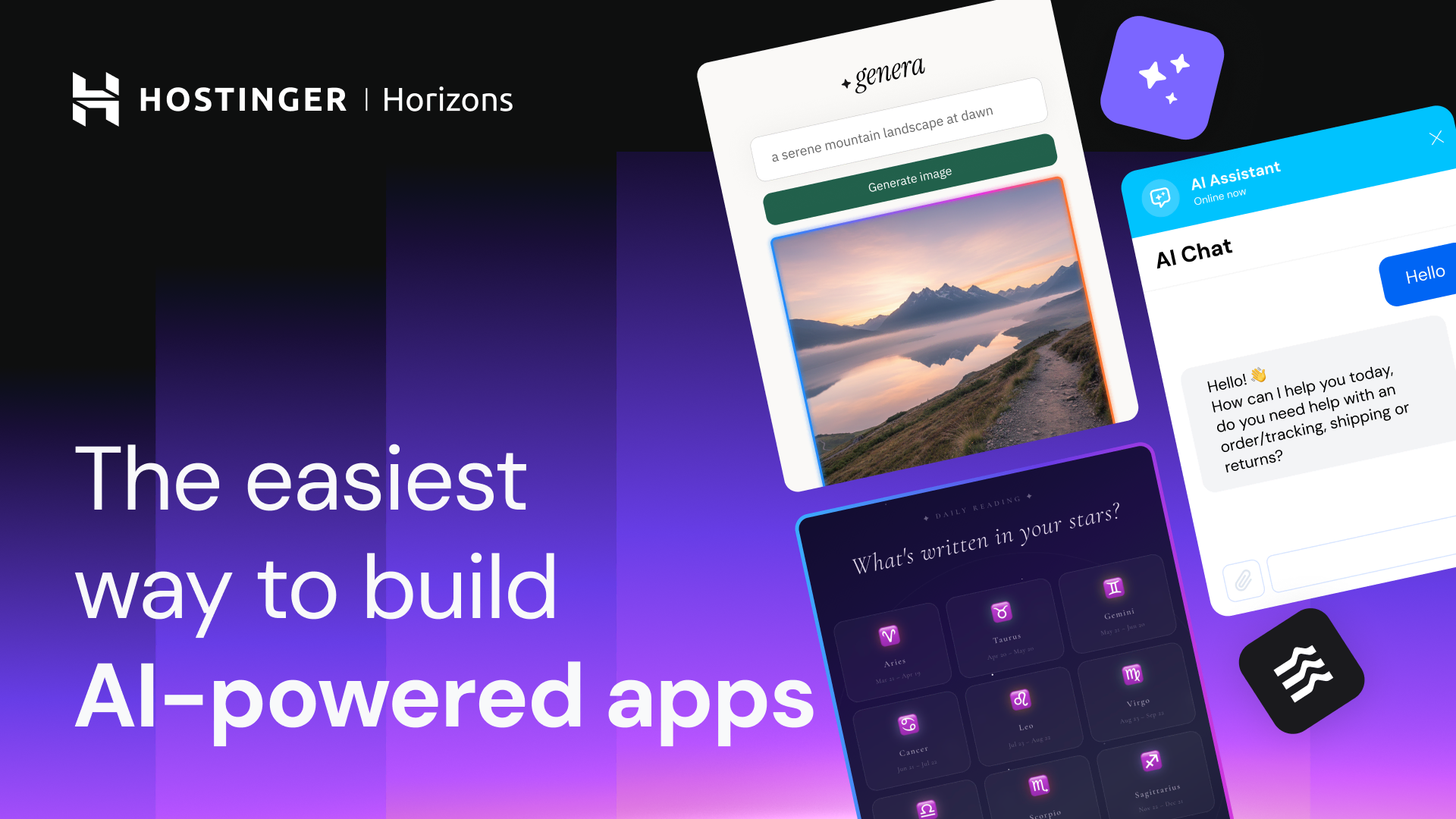 You don’t set up AI in Horizons. It’s just there. 
