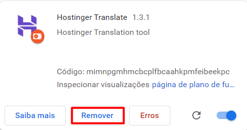removendo extensões de terceiros no google chrome