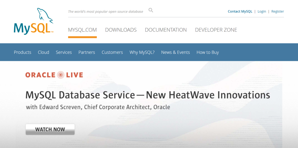 página da linguagem sql
