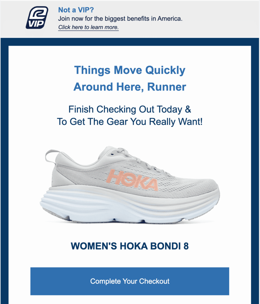 campanha de email marketing da road runner