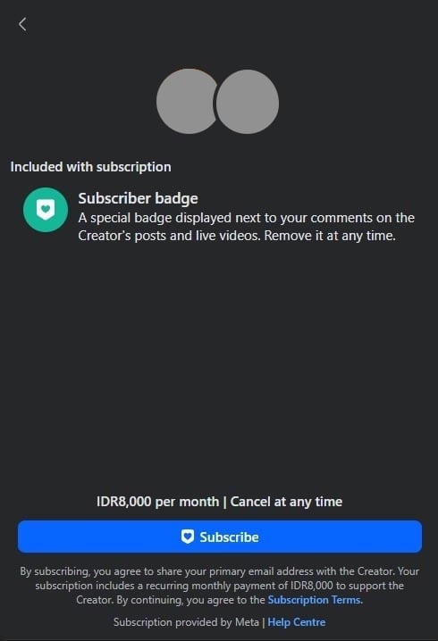 O recurso de assinatura de f&atilde;s no Facebook