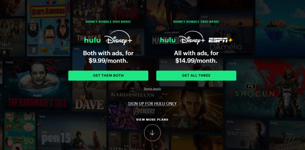 Planos e benefícios da assinatura do Hulu