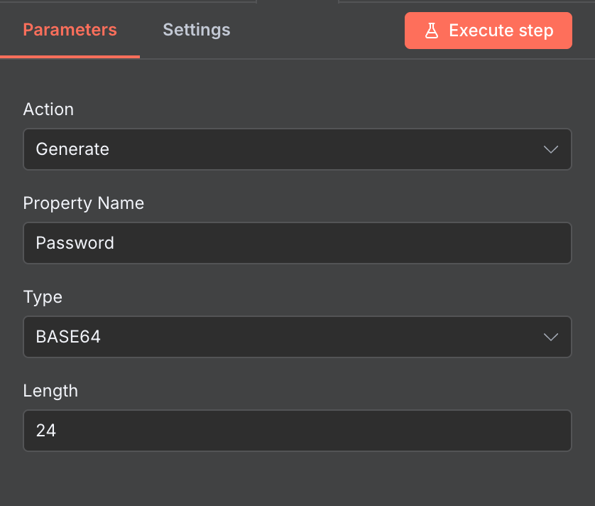 Configura&ccedil;&atilde;o do n&oacute; Crypto para gera&ccedil;&atilde;o de senhas aleat&oacute;rias