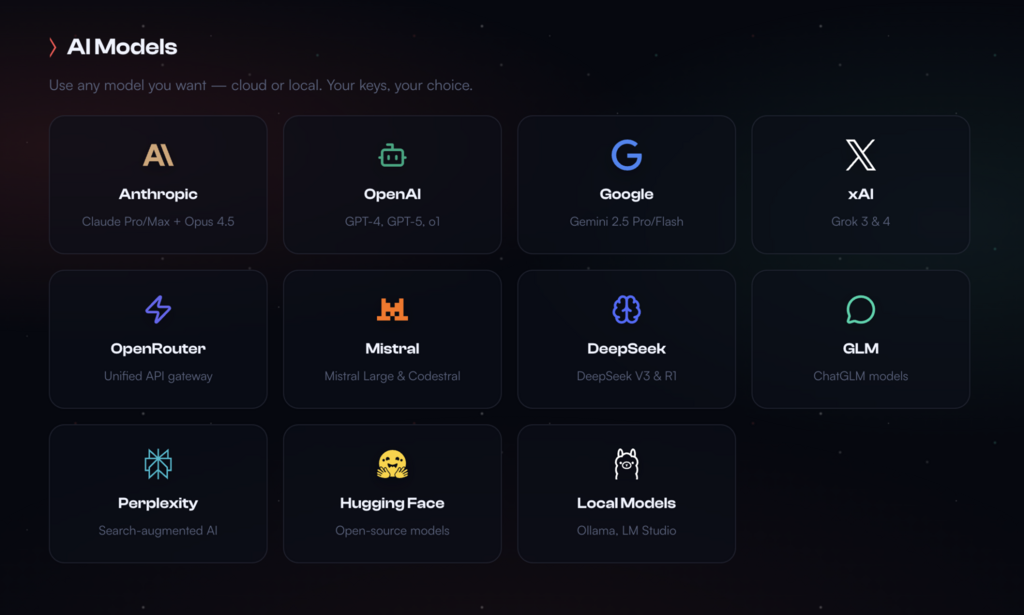 Integra&ccedil;&otilde;es de modelos de IA do OpenClaw