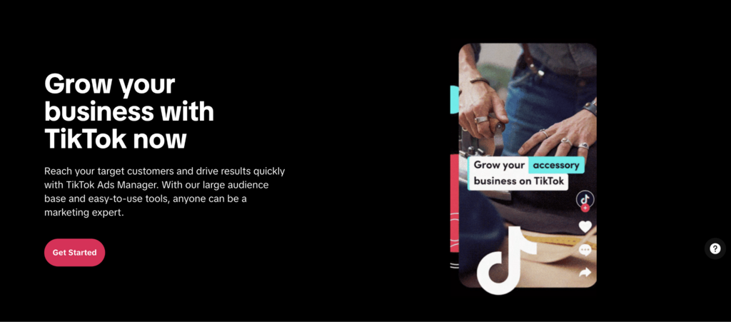 P&aacute;gina de monetiza&ccedil;&atilde;o do TikTok