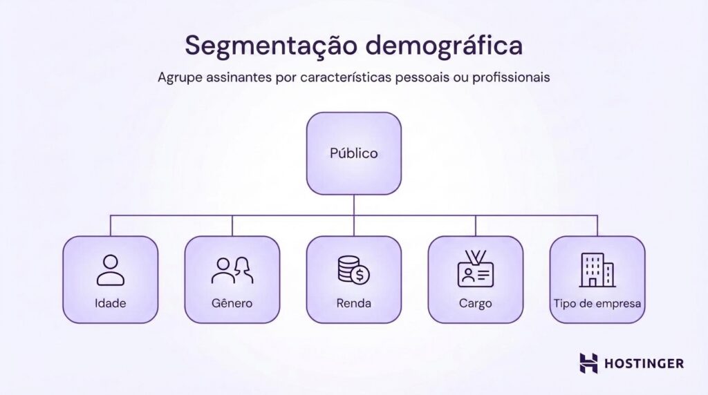 Segmenta&ccedil;&atilde;o demogr&aacute;fica