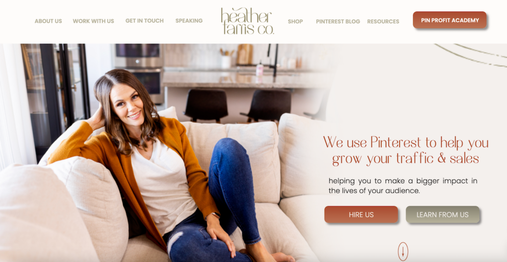 P&aacute;gina inicial de Heatherfarris