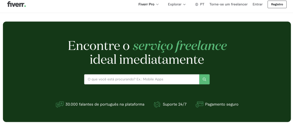 plataforma fiverr para servi&ccedil;os freelance - op&ccedil;&atilde;o de como ganhar dinheiro sendo dona de casa