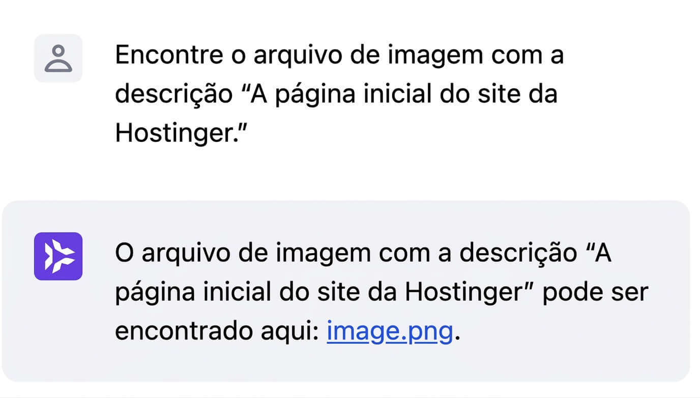 O Kodee encontra uma imagem na biblioteca de mídia do WordPress com base na descrição dela