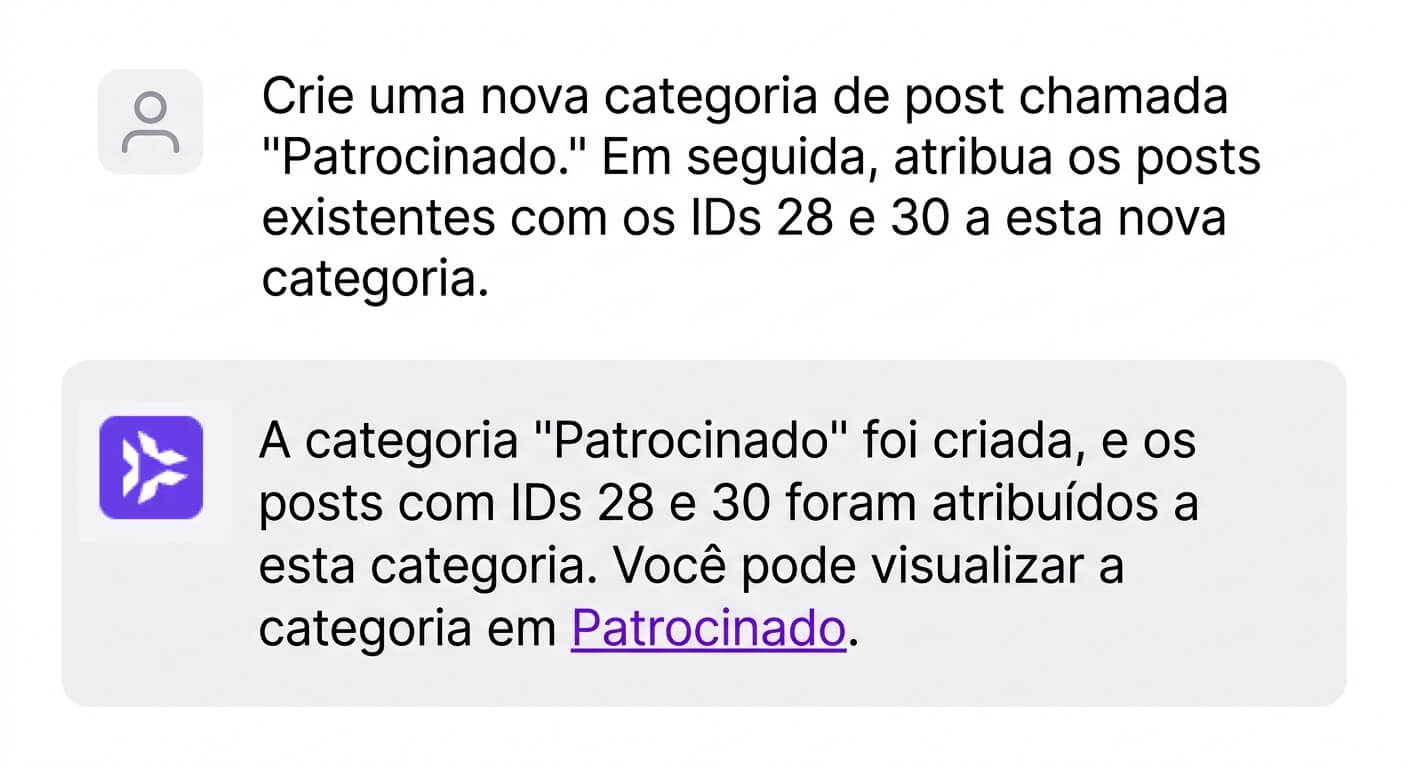 Kodee cria e gerencia uma categoria de post no WordPress