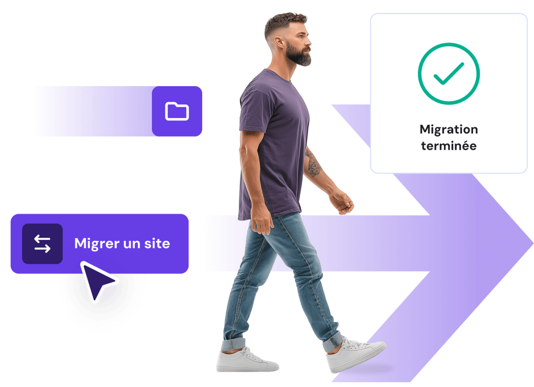 Demande de migration de site pour changer d'hébergeur