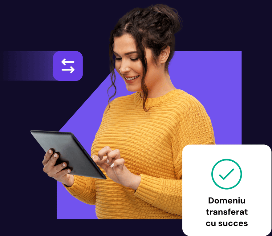 Ai deja un nume de domeniu? Transferă-l la Hostinger astăzi