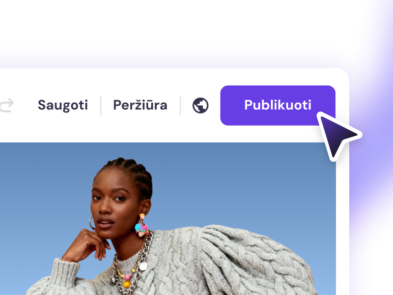 3. Perkelk į internetą