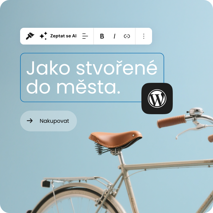 AI nástroj pro tvorbu webu