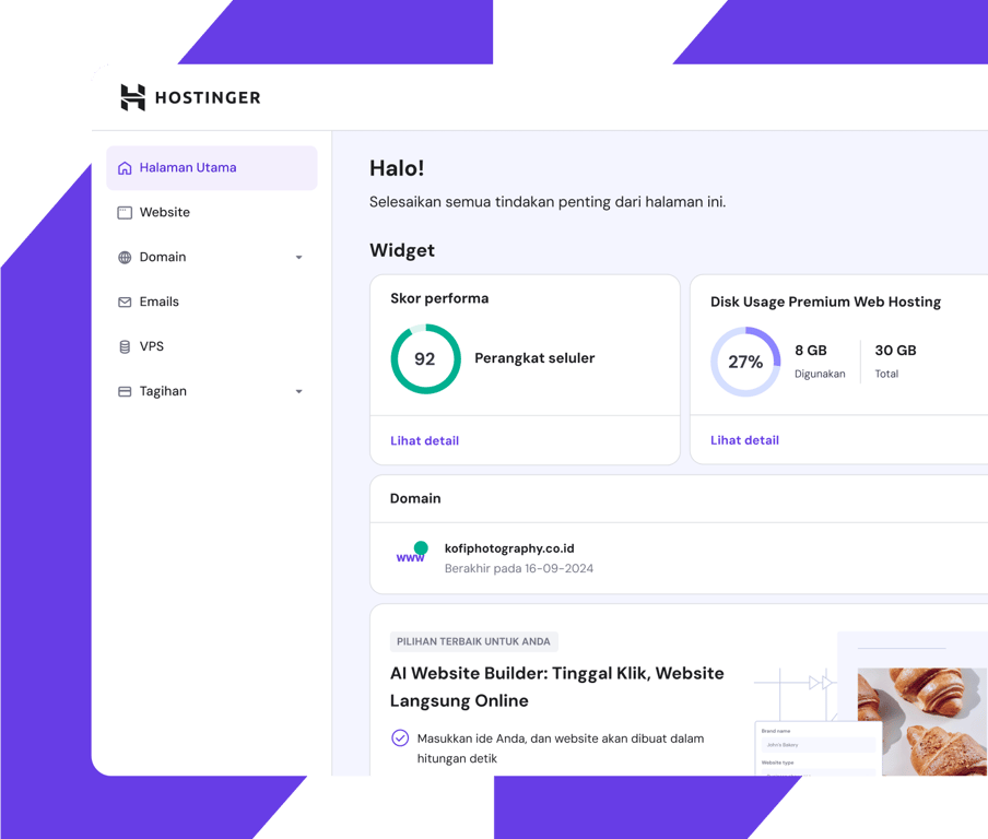 Pantau dan kelola semua di satu dashboard