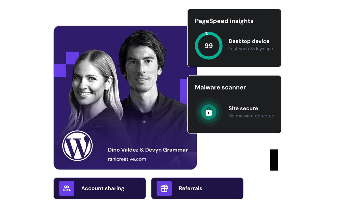 Alojamento web para agências. Profissional. Fiável. Seguro