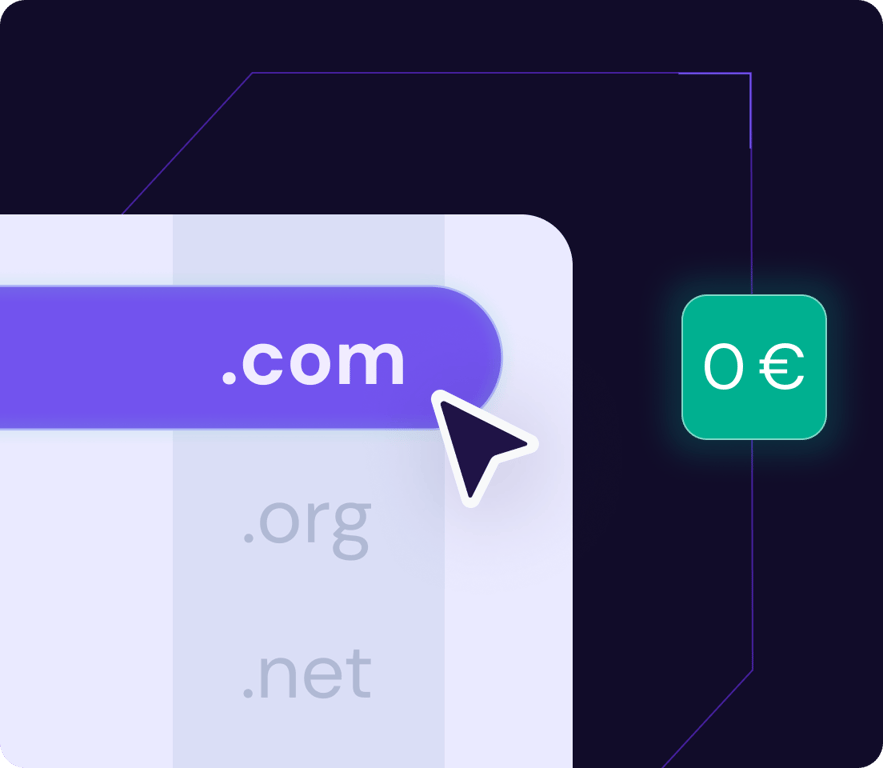 Reģistrē domēna vārdu bez maksas