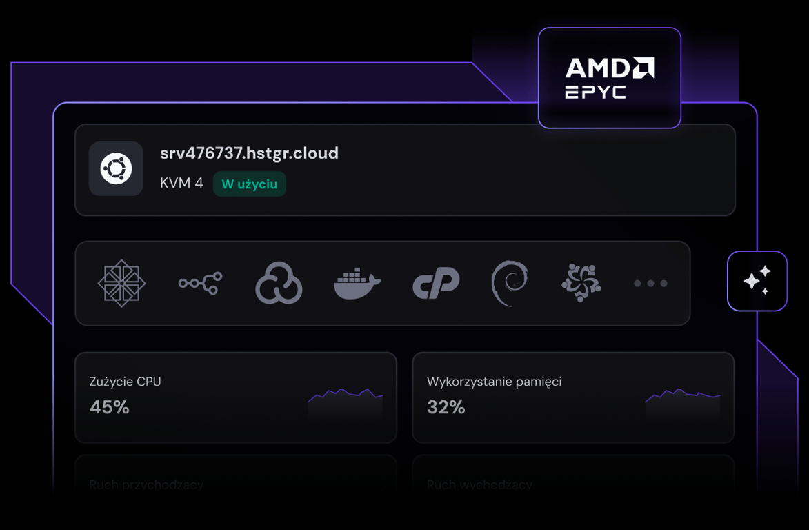 VPS zbudowany z myślą o wydajności i stabilności