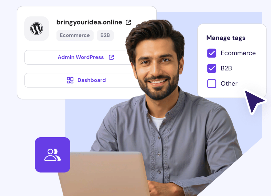 Multiple projects. One easy dashboard