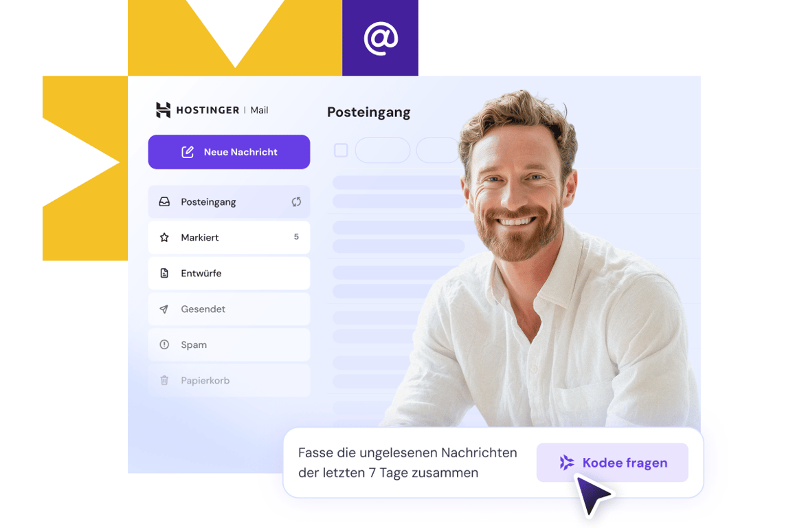Mit geschäftlicher Marken-E-Mail Vertrauen schaffen