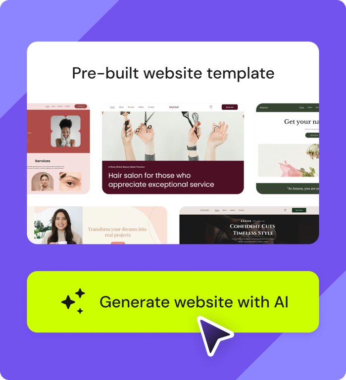 Service business templates examples
