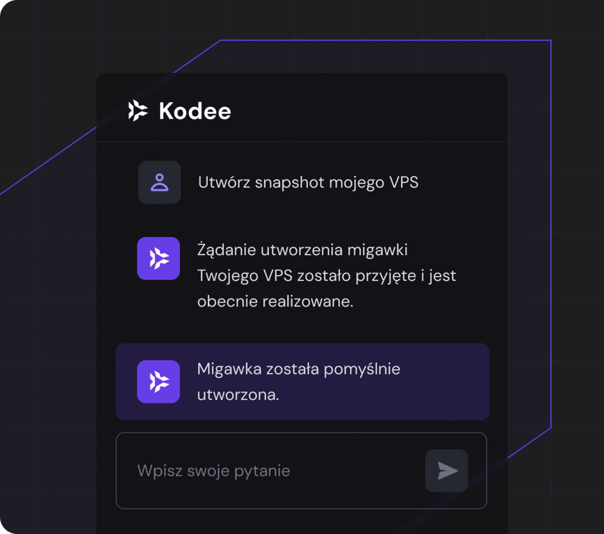 Zarządzaj swoim VPS za pomocą sztucznej inteligencji