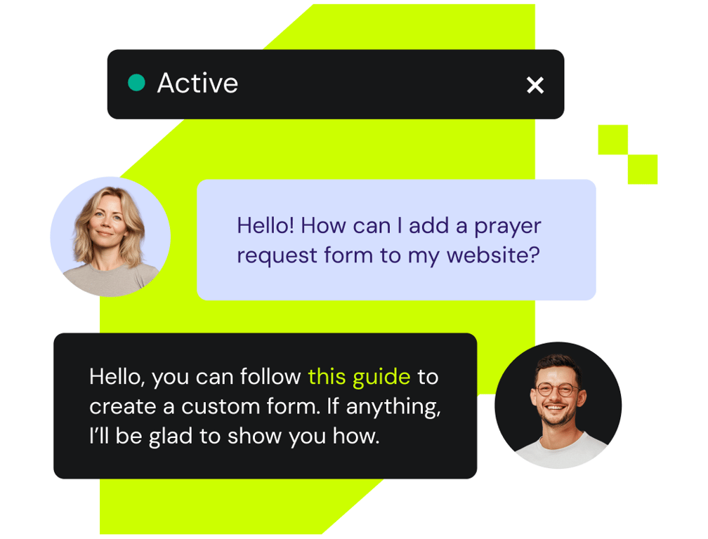 Get instant support 24/7