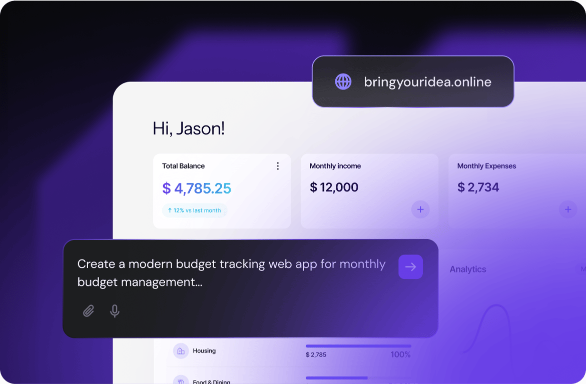 Launch your idea today