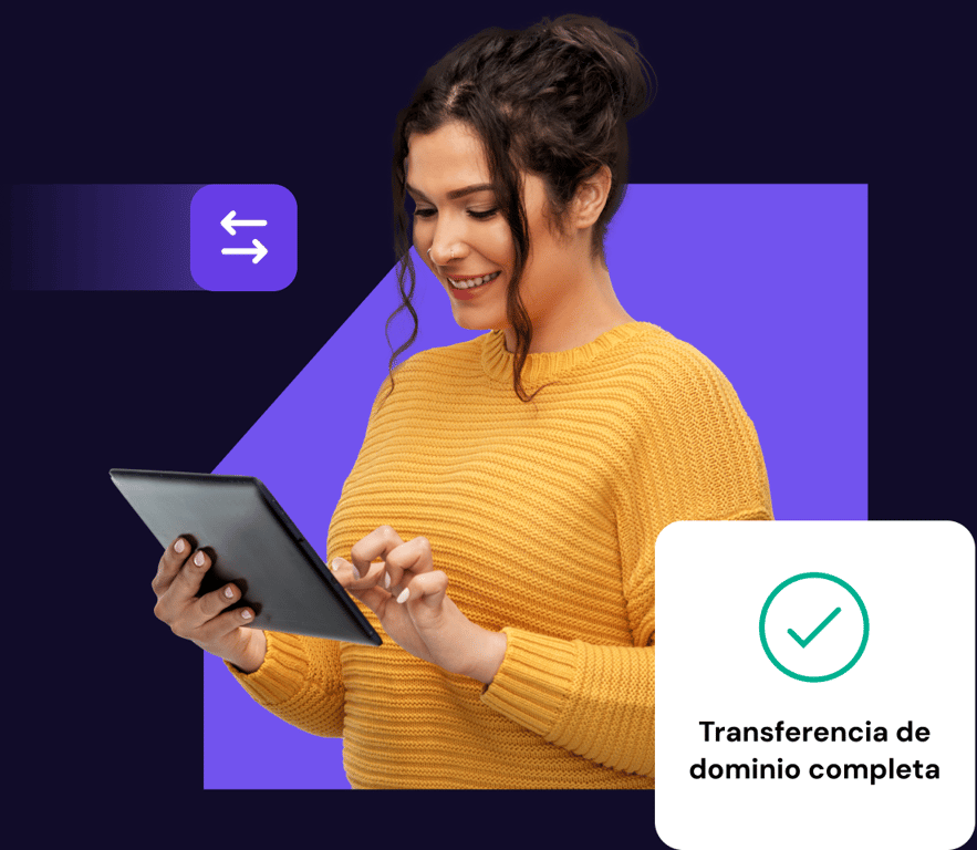 ¿Ya tienes un dominio web? Transfiérelo fácilmente a Hostinger.