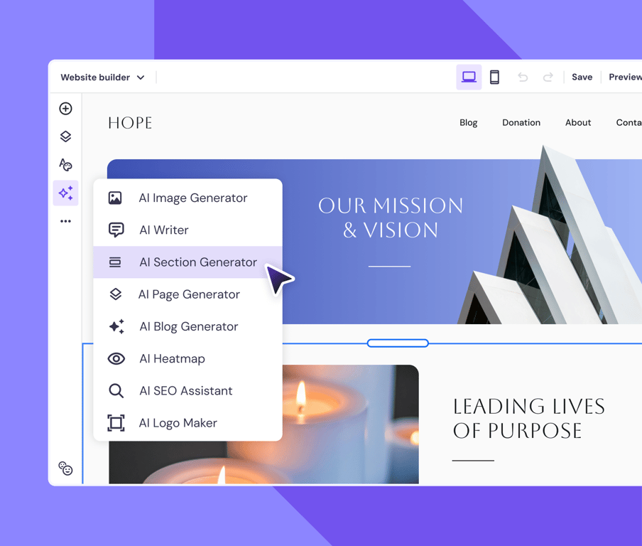 Let AI help you get started