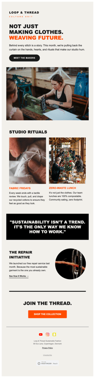 Sand and orange culture newsletter