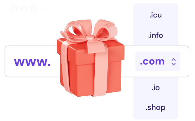 Get a domain – for free