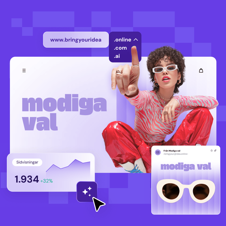 Din succé på nätet startar här