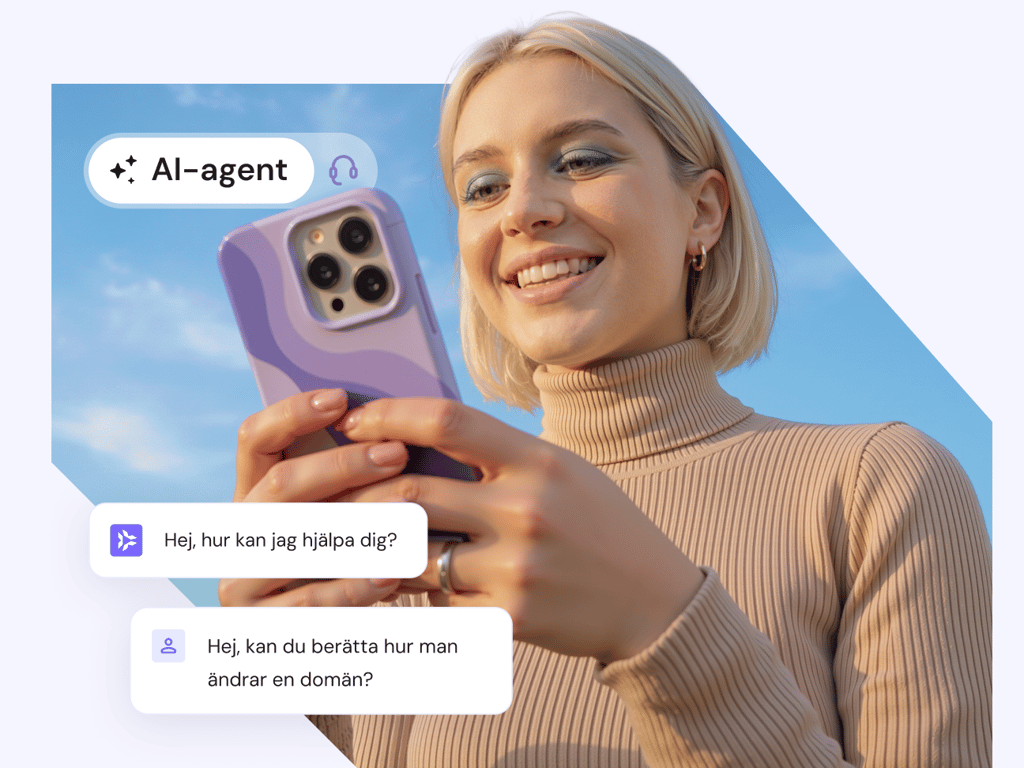 Mer support.Mindre väntetid.