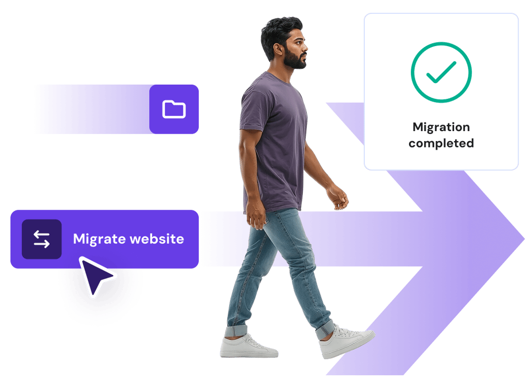 Free and easy website migration