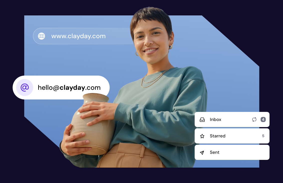 Creá un email con un dominio personalizado