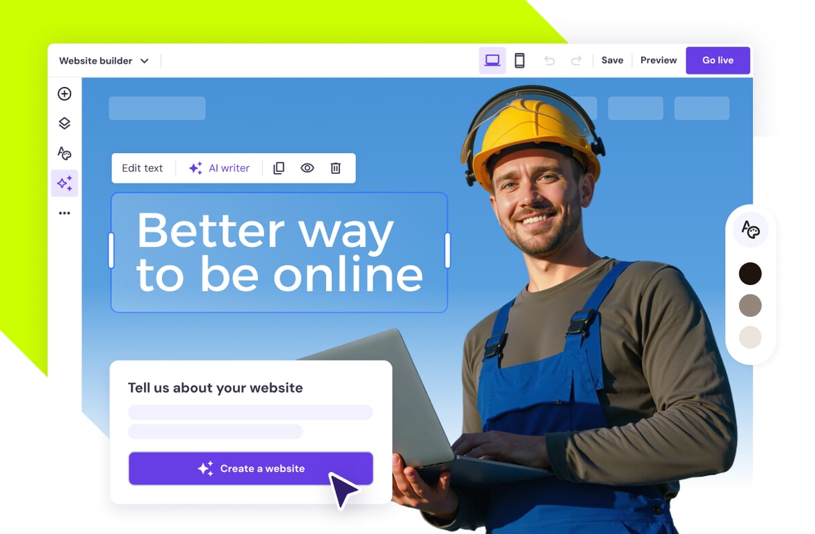 Electrician hero image