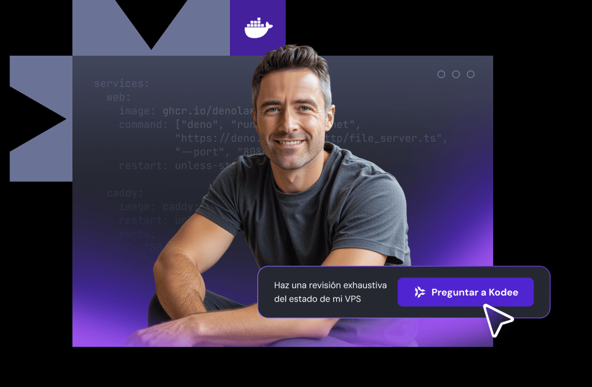 Implementa proyectos Docker fácil con unos clics, sin código