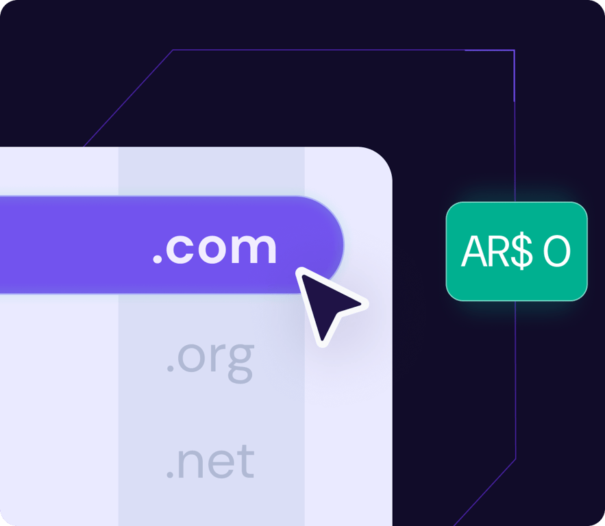 Registrá un nombre de dominio gratis