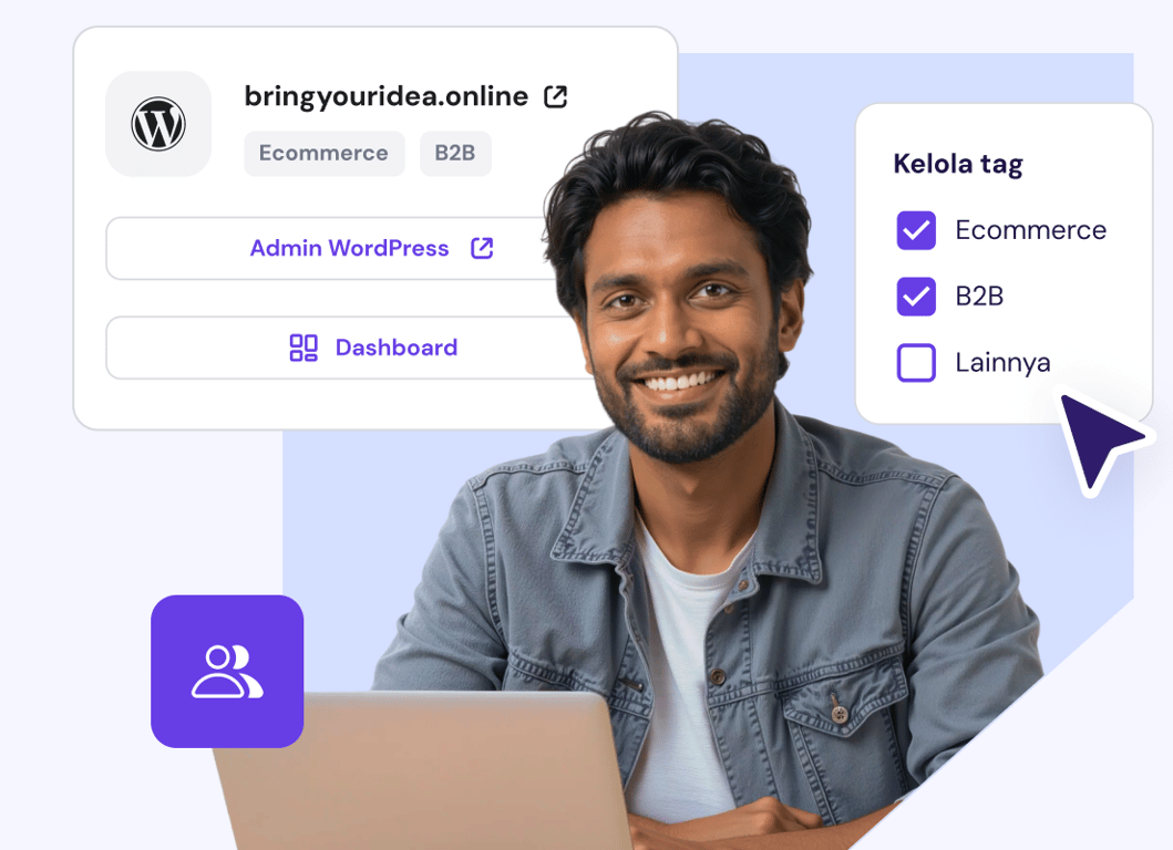 Kelola banyak proyek dari satu dashboard