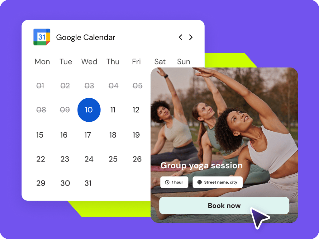 Gestiona citas con facilidad